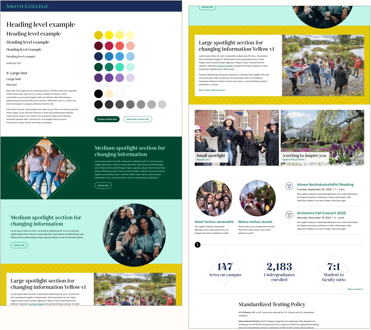 The element collage for Smith